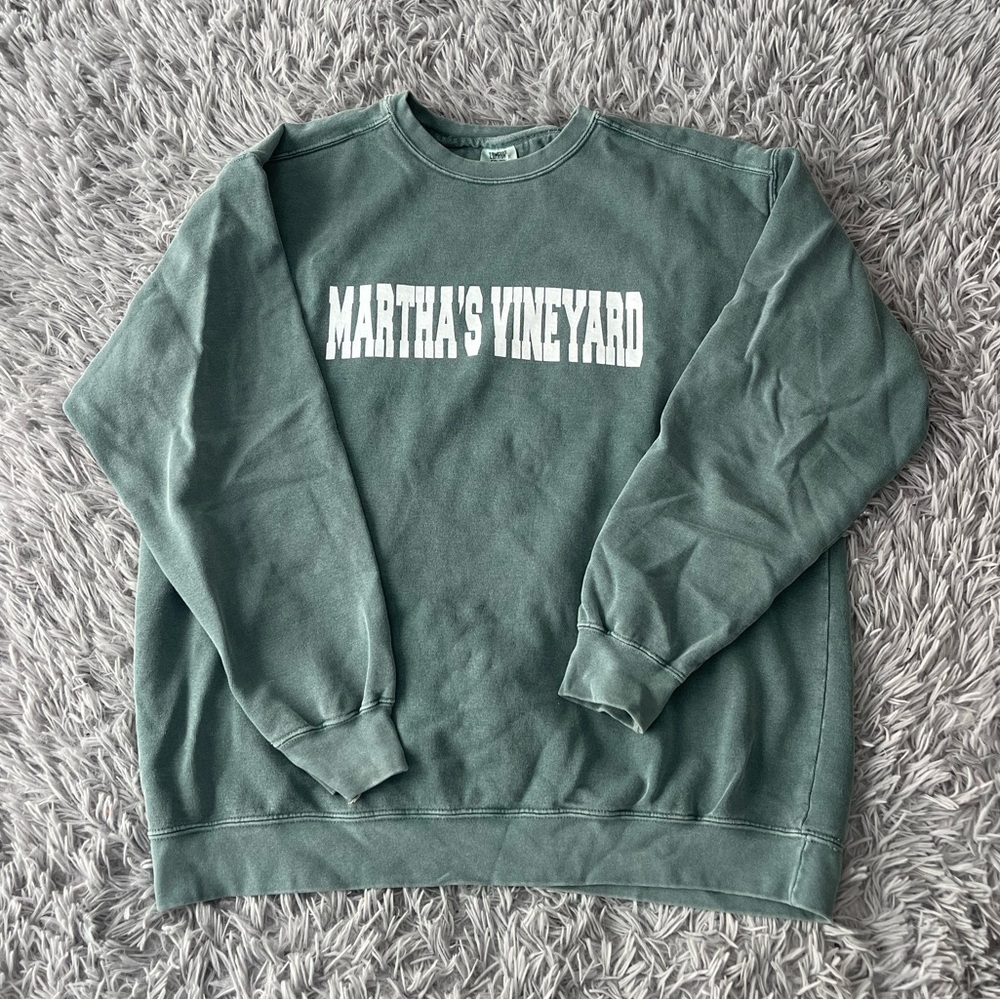 Green Martha’s Vineyard sweatshirt